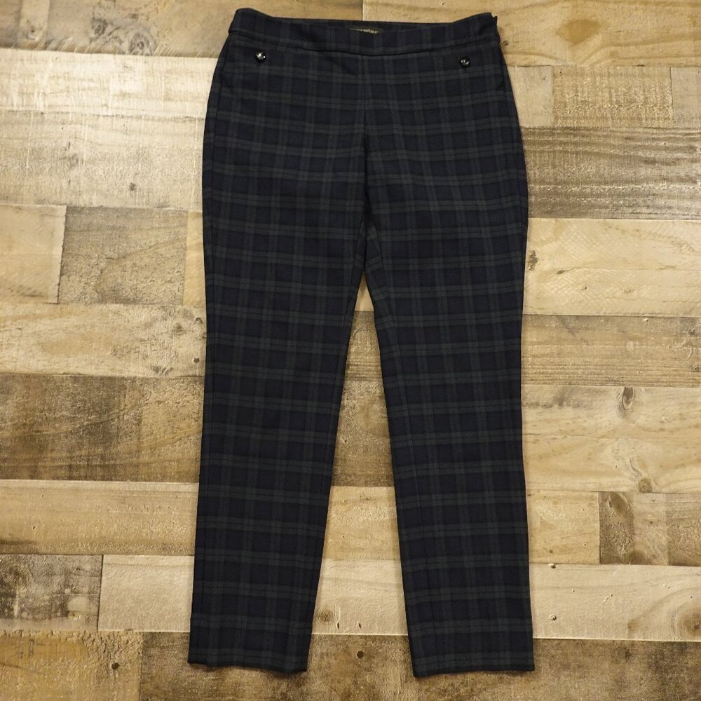 Banana Republic Sloan Fit Tartan Plaid Pants –‎ Size 4 | Women’s Dress Pants